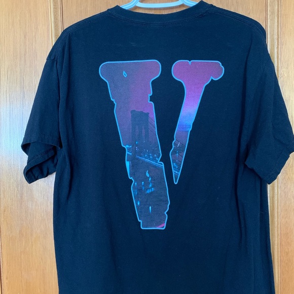 Pop smoke X Vlone Tee Shirt size Medium - Picture 2 of 2